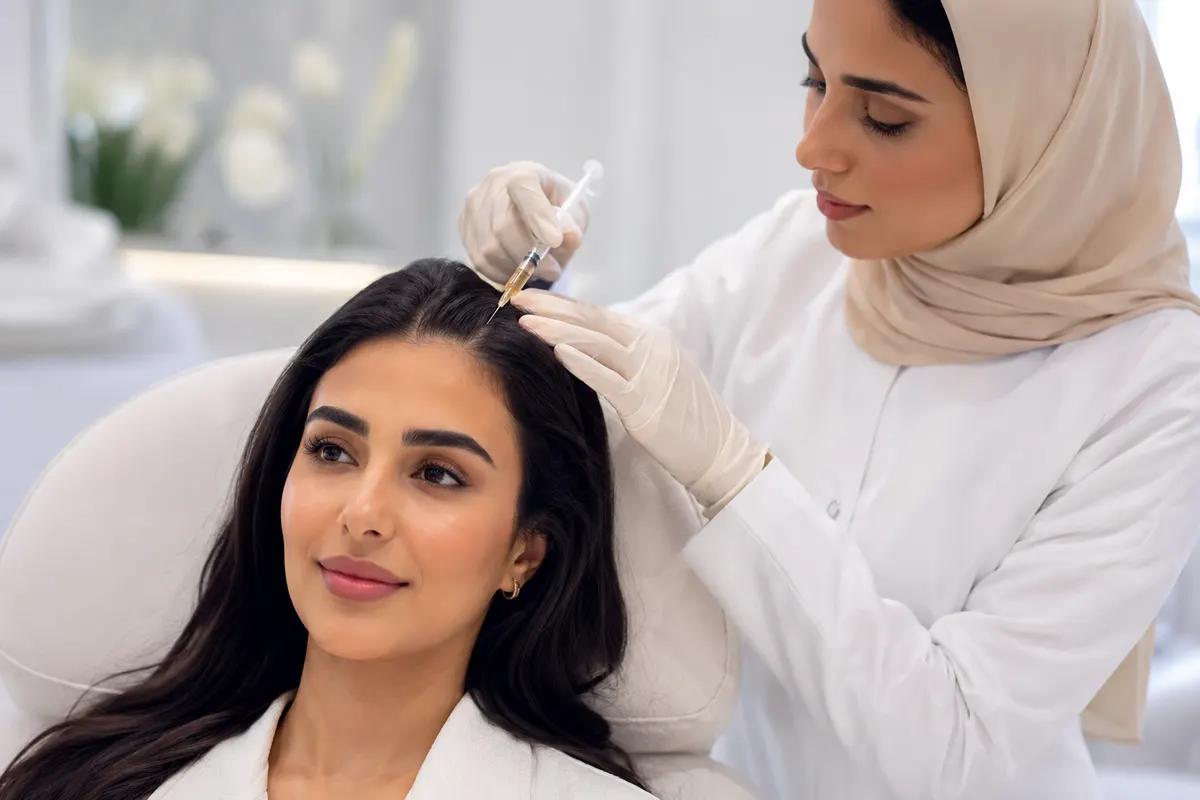 3 جلسات خلايا جذعية شعر